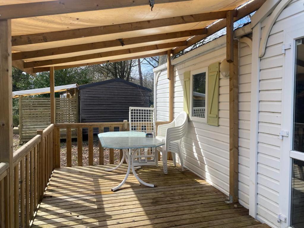 Mobil-Home Au Parc Des Roches Saint-Chéron Exterior foto